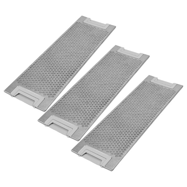3x Filtro de Gordura Metal Longa Duração vhbw para AEG