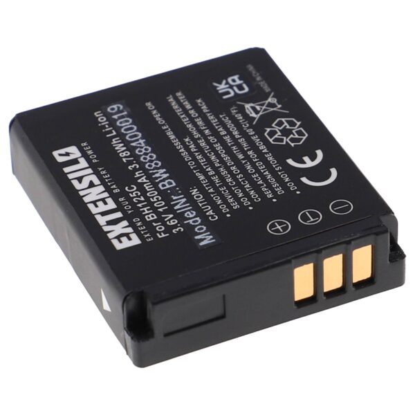Bateria EXTENSILO para Kodak LB-080 - 1050mAh, 3.6V, Li-Ion (Blister com 2 unidades)