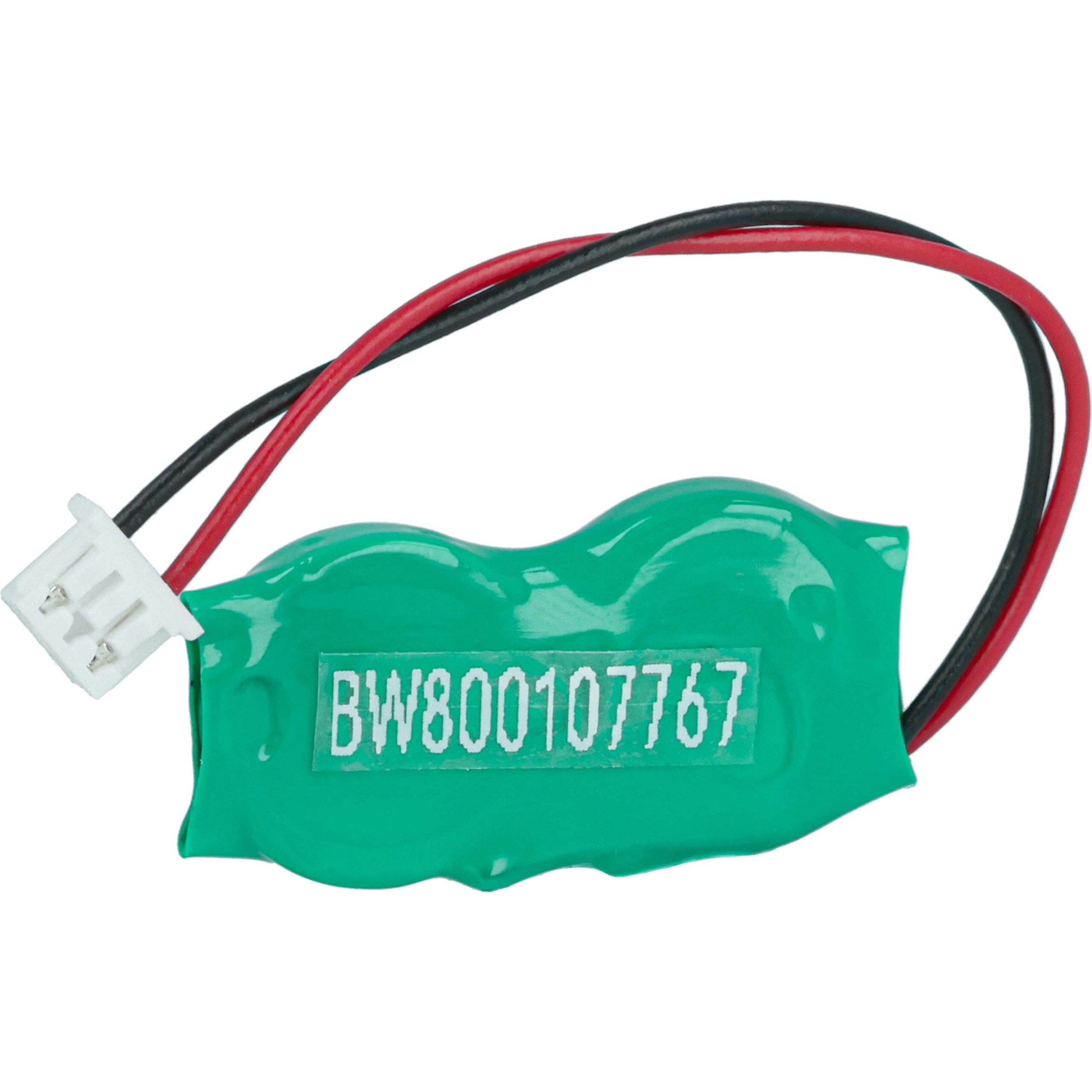 Bateria BIOS para Portátil Toshiba vhbw - 20 mAh 2.4V NiMH - Image 4