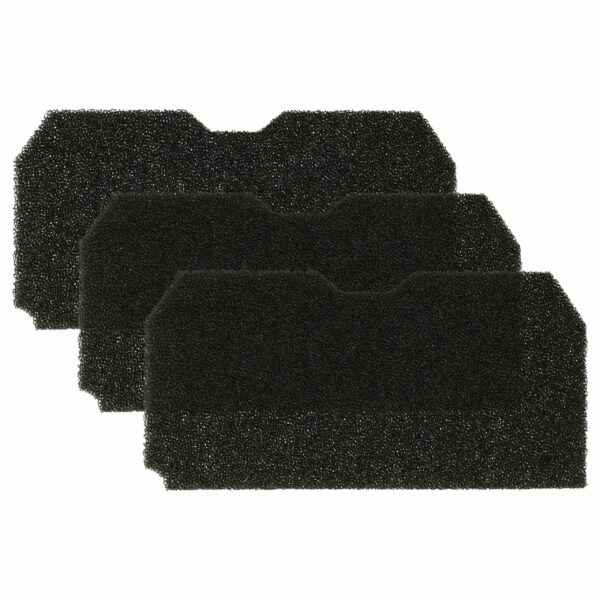 3x Filtro de Espuma para Secadora Blomberg 2952380100 vhbw