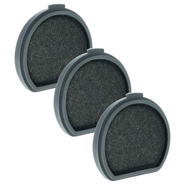 Conjunto de 3 Filtros para Aspirador AEG (substitui AEF167, 9009230930) - vhbw