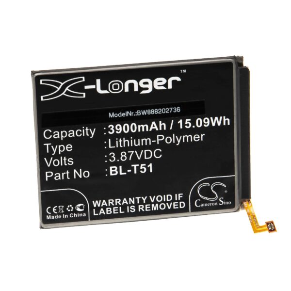 Bateria vhbw para LG BL-T51 - 3900 mAh 3.87 V Li-polímero