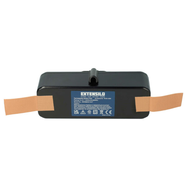 Bateria EXTENSILO para iRobot Roomba 500 - 6000mAh, 14.4V, Li-Ion