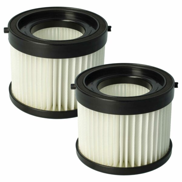 2x Filtro de substituição vhbw para aspirador Milwaukee/BTI 4931454785