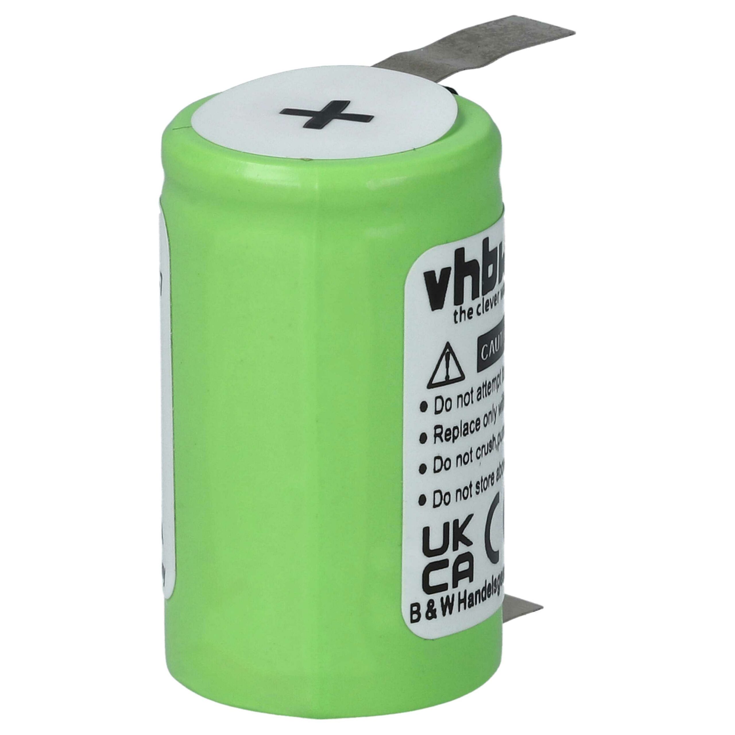Bateria vhbw para máquina de barbear Braun 1100 mAh 1.2 V NiMH - Image 4