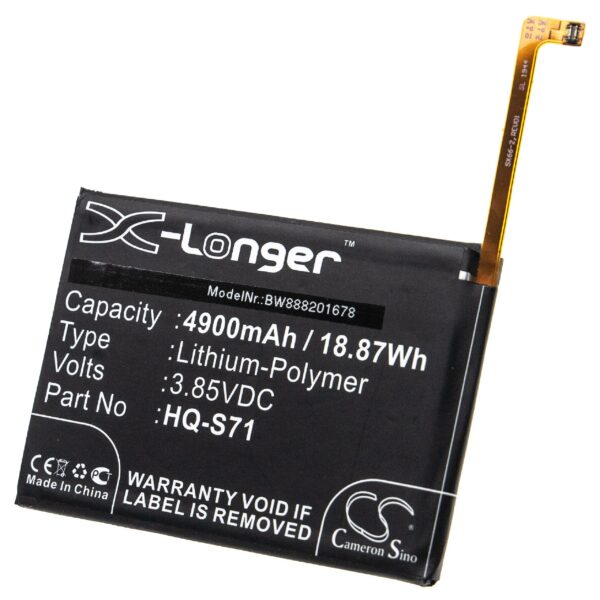 Bateria para Samsung GH81-18734A, HQ-S71 - 4900 mAh 3.85 V Li-polymer vhbw