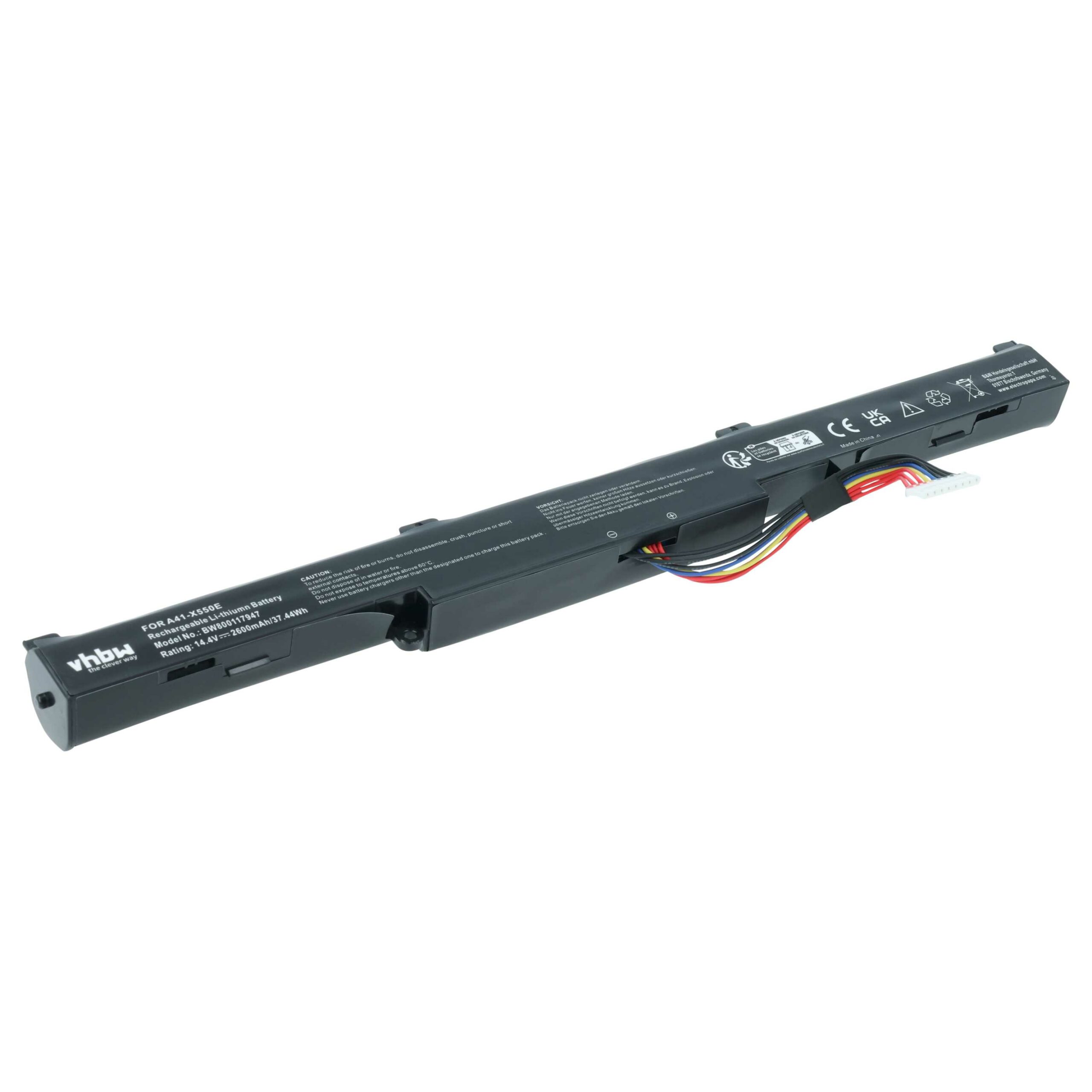 Bateria para Notebook Asus vhbw 2600 mAh 14.4 V Li-Ion