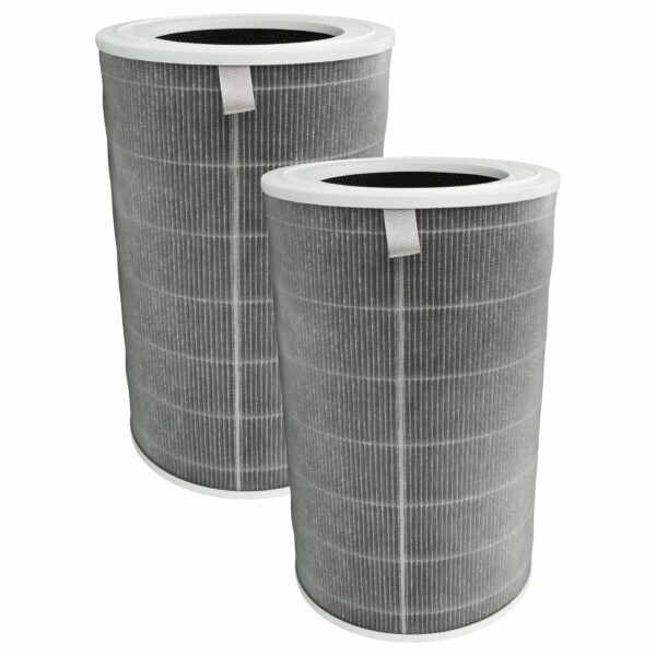 2x Filtro de Carvão Ativado para Purificador de Ar Xiaomi M15R-FLP-GL - vhbw