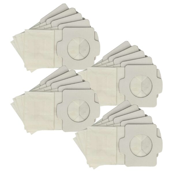 Pack de 20 Sacos para Aspirador Makita 194566-1, A-48511, 194565-3 - vhbw Papel