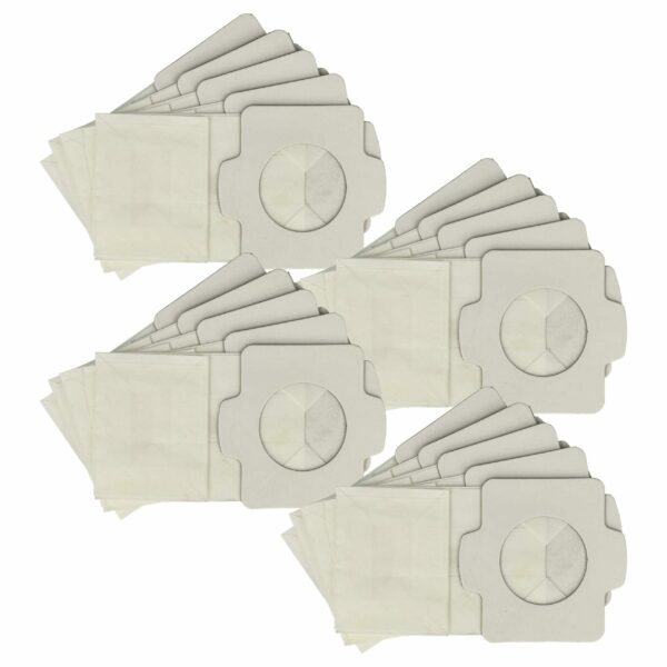 Pack de 20 Sacos para Aspirador Makita 194566-1, A-48511, 194565-3 - vhbw Papel