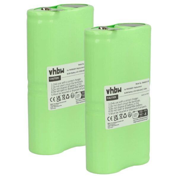 Bateria vhbw 4500 mAh 4.8 V NiMH para Fluke PM9086 001, B10858, AS30006