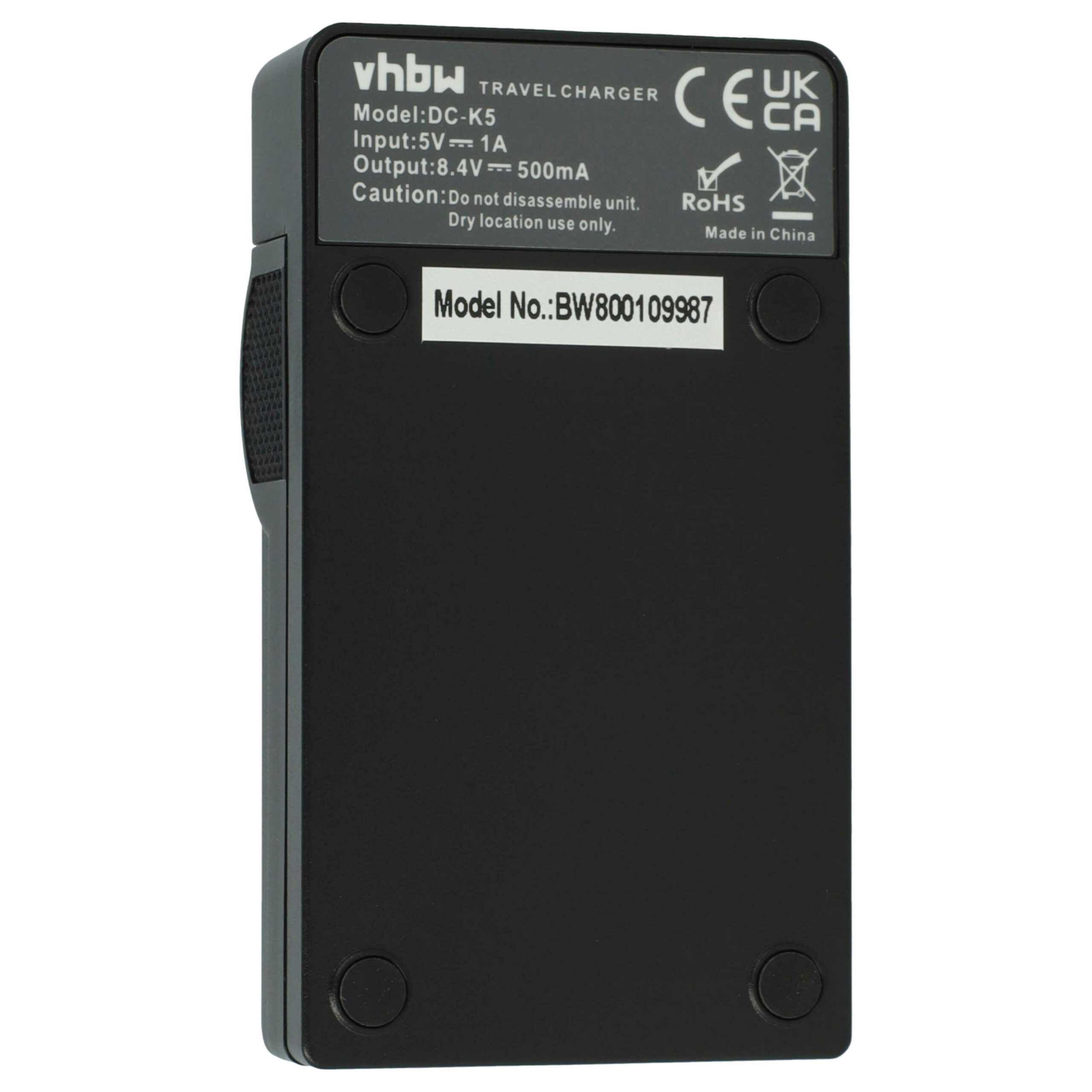 Carregador USB-C vhbw + Cabo para Leica, Panasonic Lumix - 0.5 A - Image 4