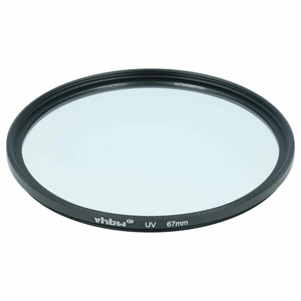 Filtro UV 67 mm para Câmaras e Objetivas - vhbw