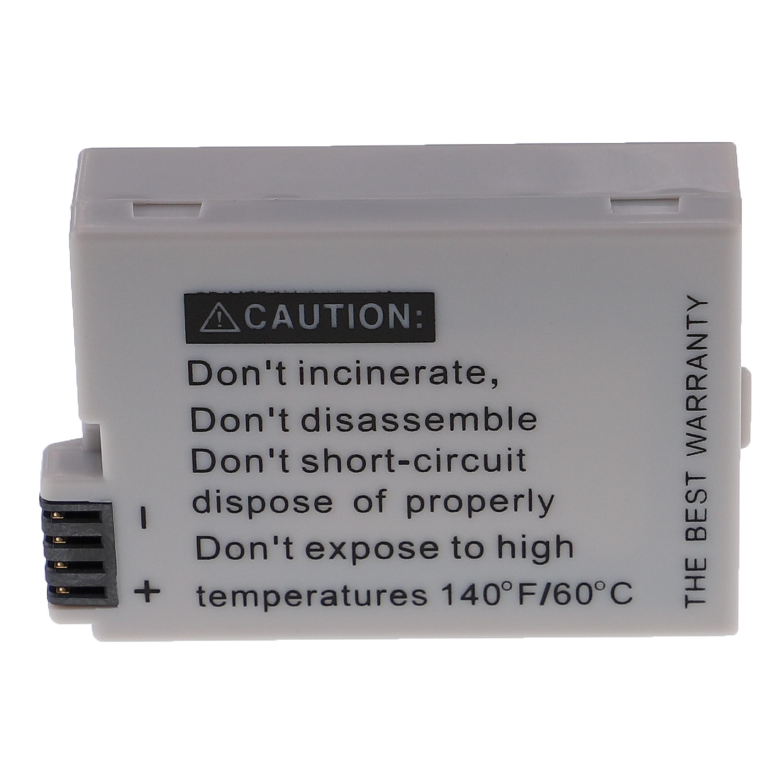 Bateria Extensilo para Canon LP-E8 - 1140mAh, 7.4V - Image 3