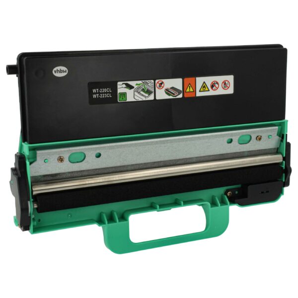 Contentor de Toner Residual vhbw Compatível com Brother WT-223CL - Preto