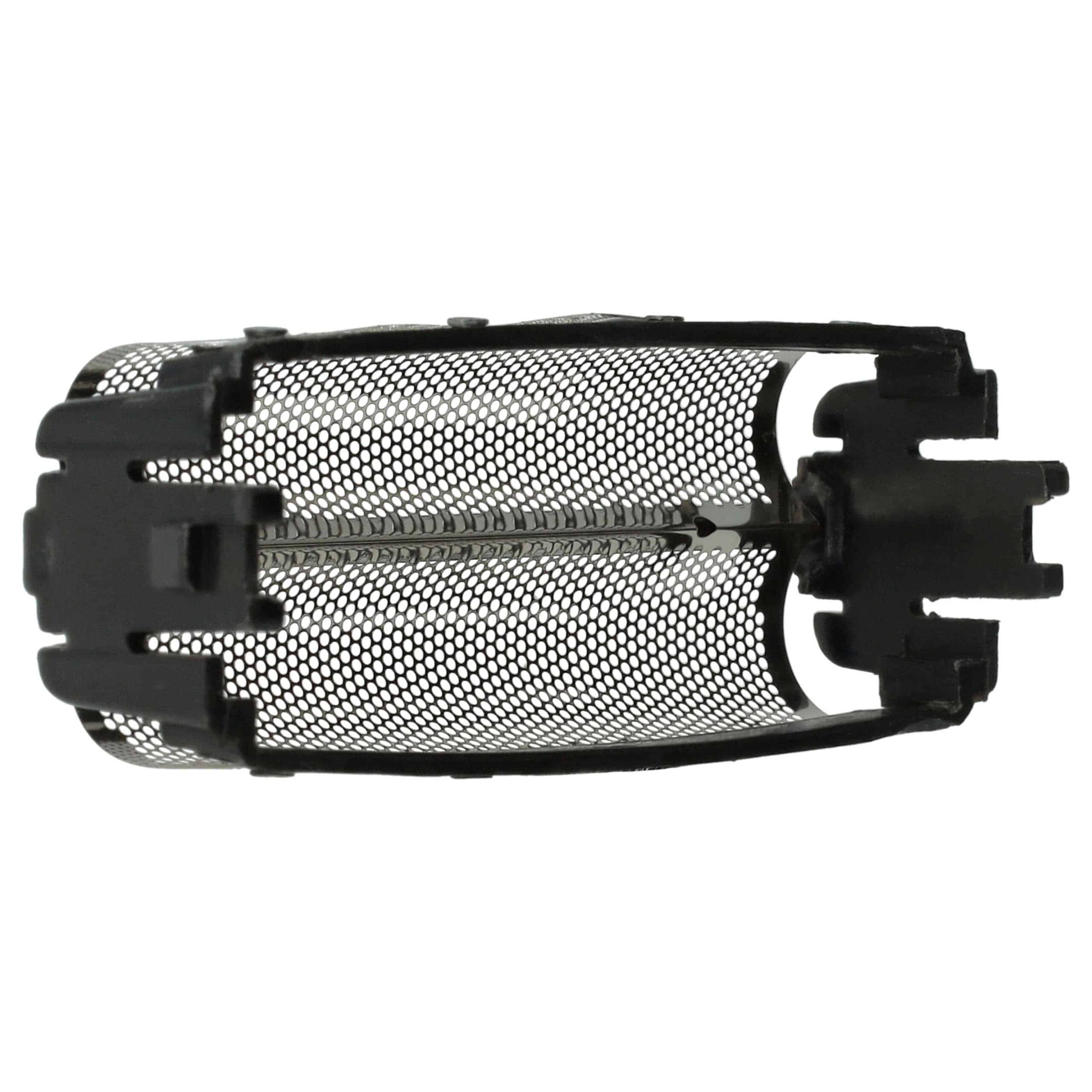 Folha de barbear dupla vhbw com estrutura para Remington DA57, DF5, SP-61, SP-62 - Preto - Image 2
