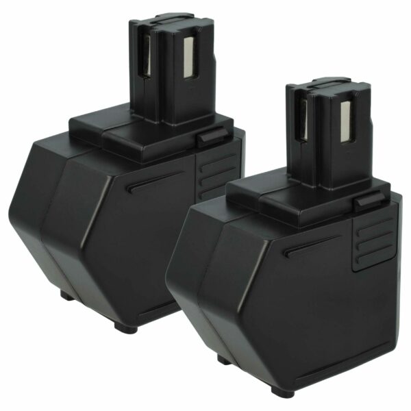 2x Bateria vhbw compatível com Hilti SFB105, SBP12, SFB125, SFB121 - 3000 mAh, 12 V, NiMH