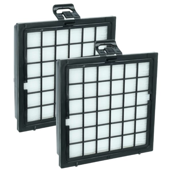 2x Filtro de substituição BBZ151HF para Aspiradores Bosch - vhbw