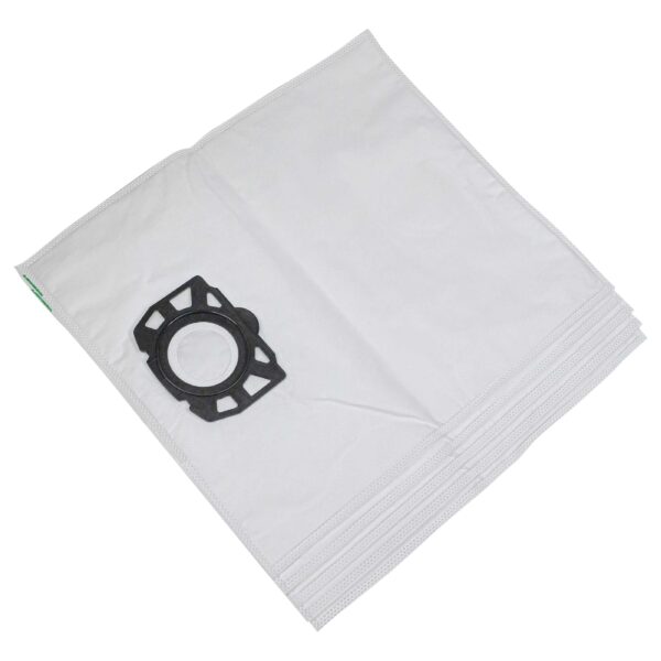 Pack 5x Sacos para Aspirador Kärcher 4039784550339, 6.904-413.0 - Microfleece vhbw