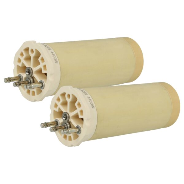 2x Elemento de Aquecimento vhbw para Pistola de Ar Quente Leister 143.24 - Núcleo Cerâmico