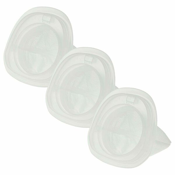 3 Filtros de Substituição vhbw para Aspirador Black & Decker HNVCF10
