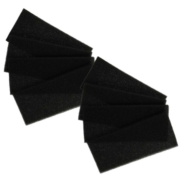 8x Filtros G3 vhbw para Sistema de Ventilação Lunos EGO - 15.2x6.65x0.9cm