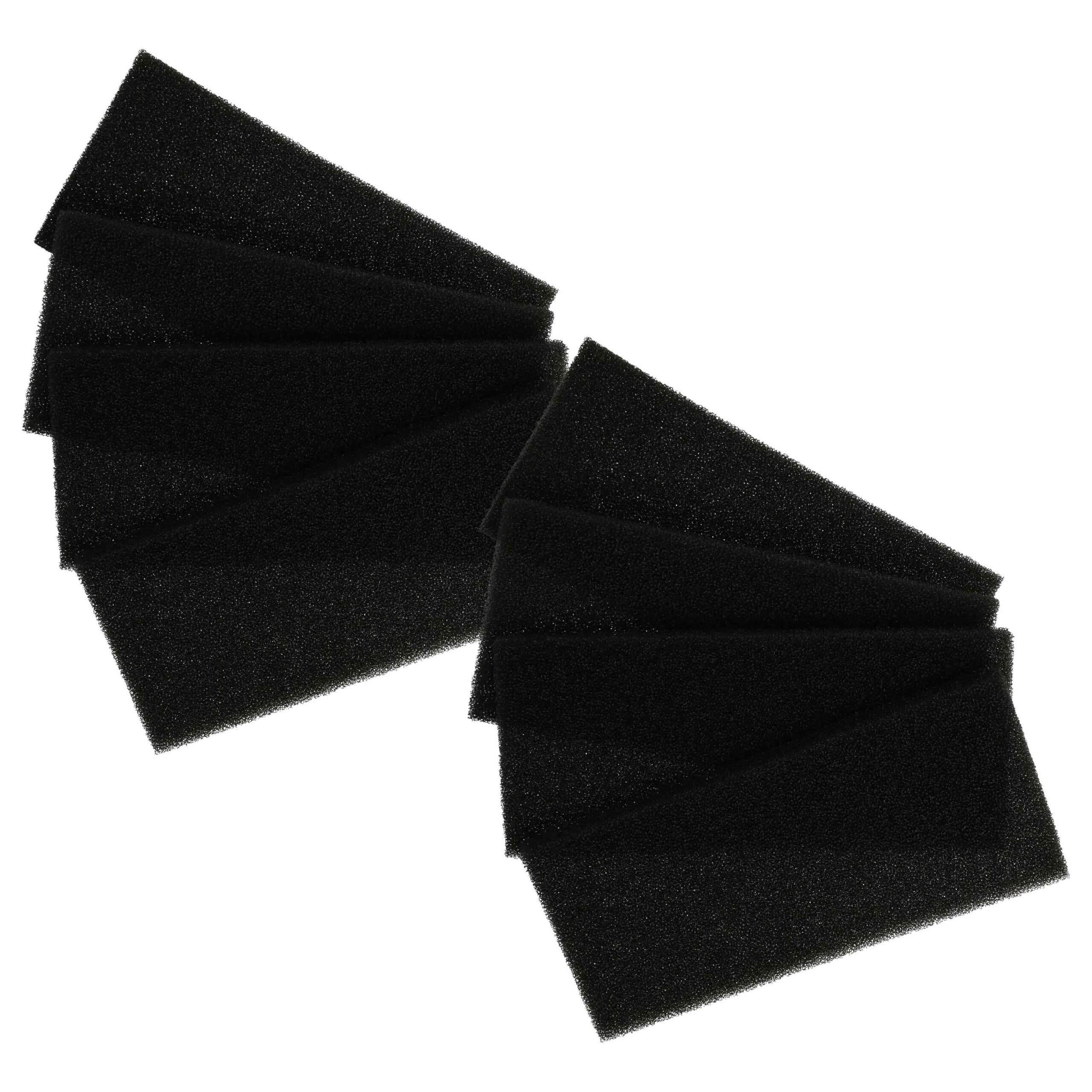 8x Filtros G3 vhbw para Sistema de Ventilação Lunos EGO - 15.2x6.65x0.9cm