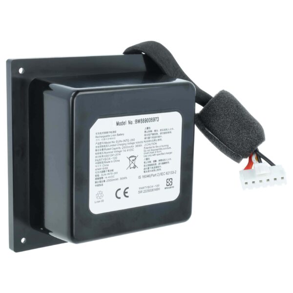 Bateria vhbw para JBL PartyBox 100 - Substitui DH14026CHM, SUN-INTE-260 - Li-Ion 2500 mAh