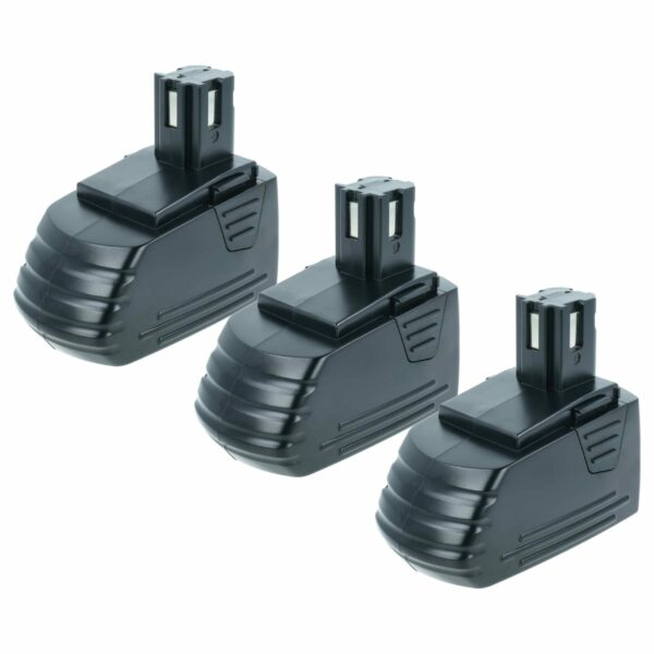 Pack 3x Bateria vhbw para Hilti SFB126A, SFB126, SFB121 - 12V 2100 mAh NiMH
