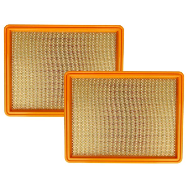 2x Filtro plissado plano vhbw substitui Kärcher 5.731-020.0 para Aspirador Würth