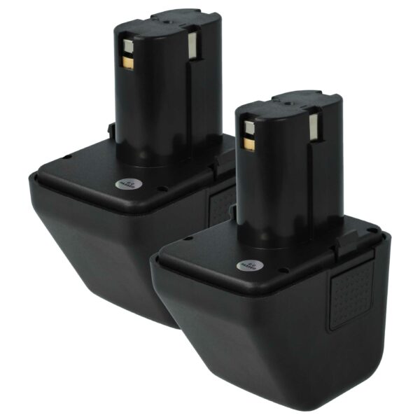 2x Bateria para Pistola de Rebites Gesipa CPT12/2 EHD - 2500 mAh, 12 V, NiMH vhbw