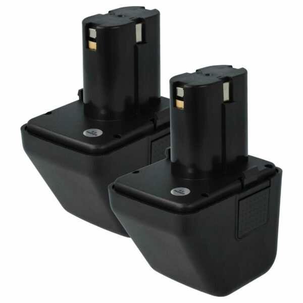 2x Bateria para Pistola de Rebites Gesipa CPT12/2 EHD - 2500 mAh, 12 V, NiMH vhbw
