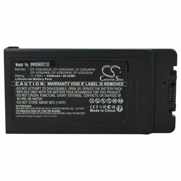 Bateria vhbw para Portátil Panasonic 4200 mAh 11.1 V Li-Ion