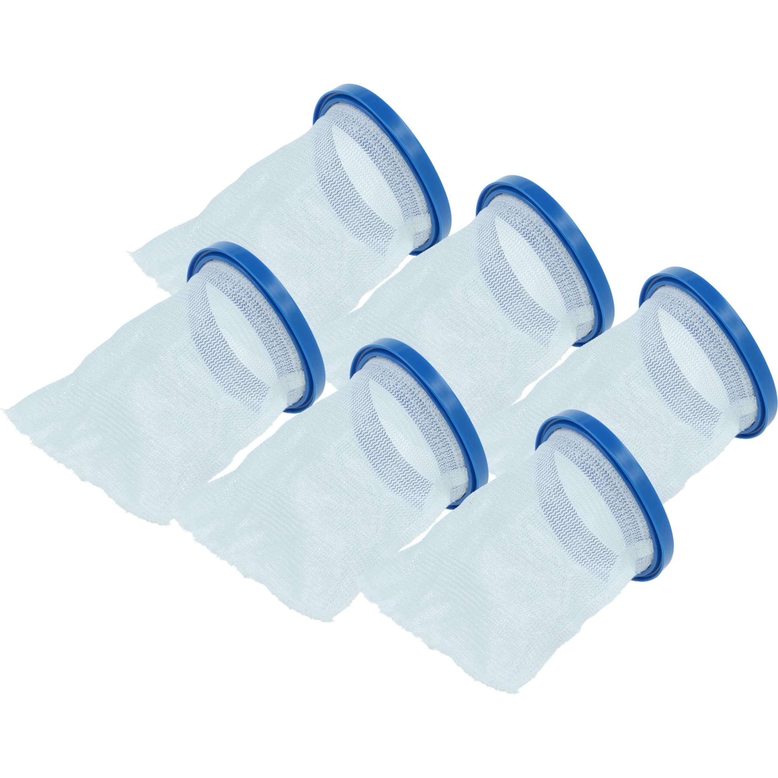 Pack 6 Filtros para Limpador de Piscina Pool Baster P30X022AP, PBW022AP - Filtro Fino 11 x 11 x 2.3 cm