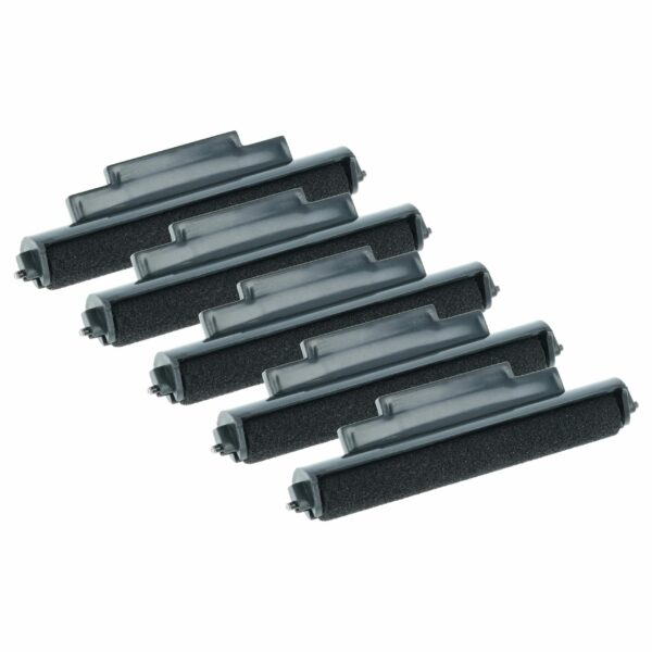 Pack de 5 Rolos de Tinta vhbw para Caixas Registadoras e Calculadoras Triumph-Adler (Substitui Canon 26D, 27D, 28D)