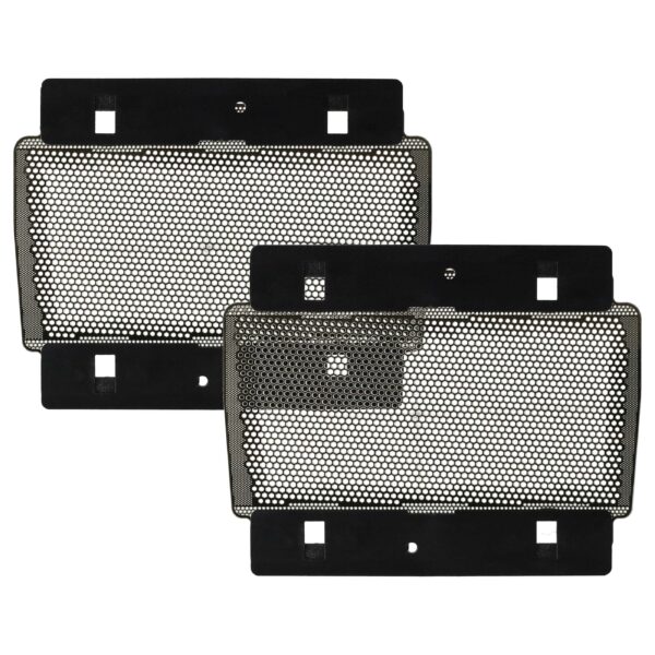 2x Lâminas de Barbear Compatíveis com Braun 3000 Interface - Preto/Prateado