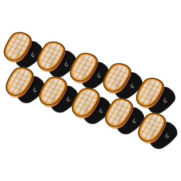 Conjunto de 20 Filtros para Aspirador Philips CP0663, CP0663/01 - vhbw