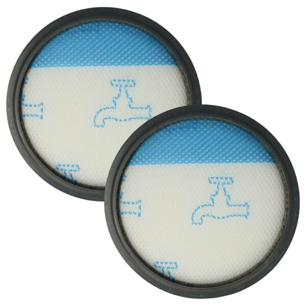 2x Filtro Pré-Motor vhbw para Aspirador Rowenta ZR903701