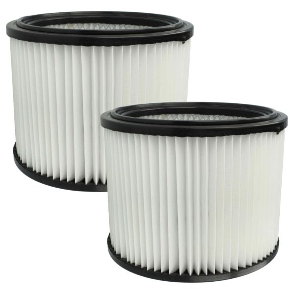 2x Filtro de Cartucho EPA vhbw para Aspirador Starmix 460727 - E11