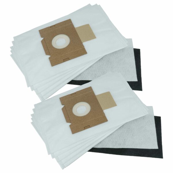 Pack 10x Sacos para Aspirador Fakir 2410805 - Microvelo vhbw
