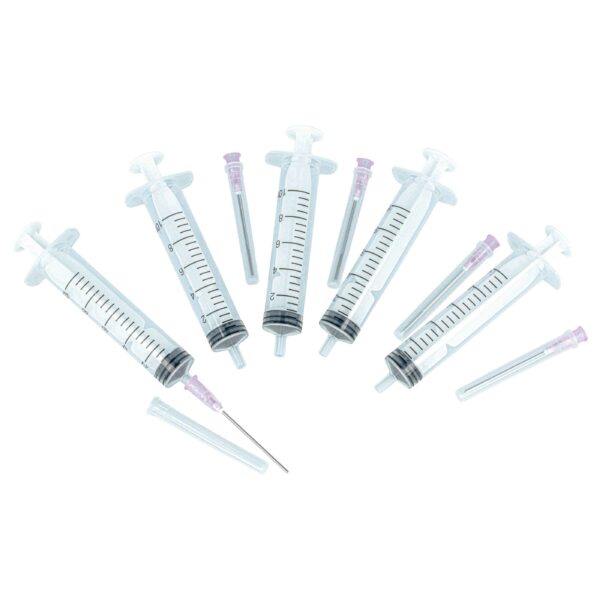 Pack 5 Seringas para Recarga de Cartuchos de Tinta, CISS - 10 ml vhbw