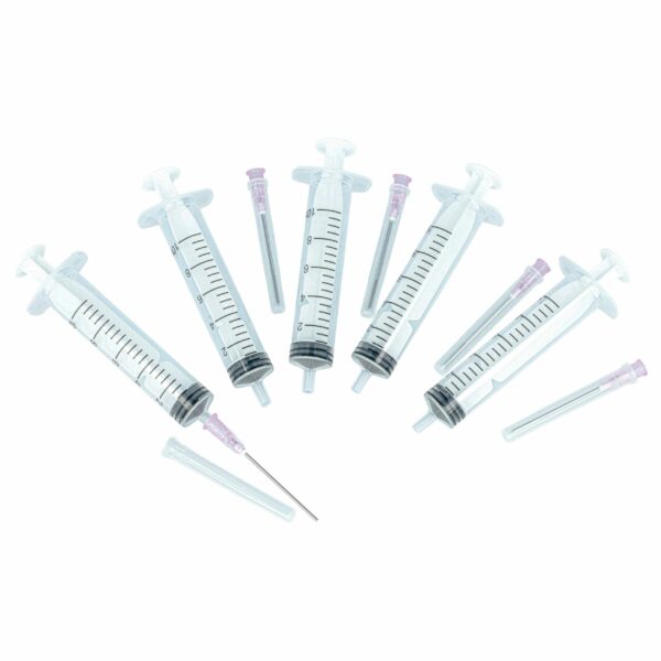 Pack 5 Seringas para Recarga de Cartuchos de Tinta, CISS - 10 ml vhbw