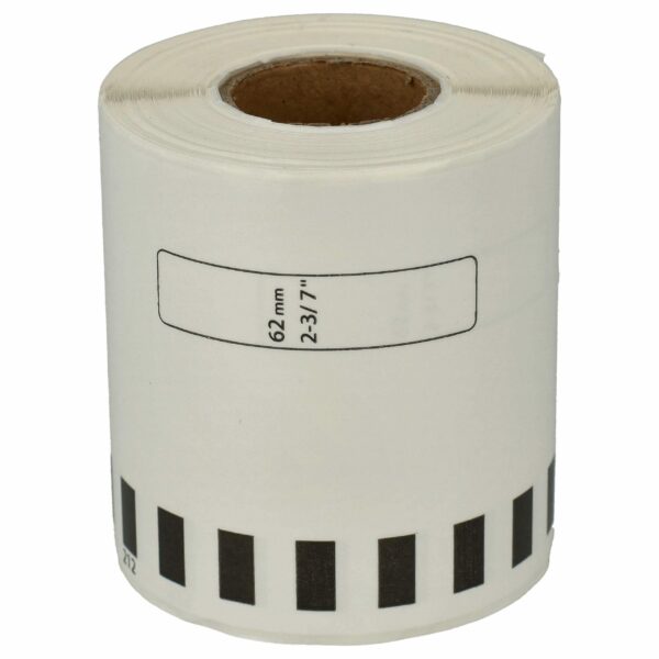 Rolo de Etiquetas compatível com Brother DK-22212 - Premium 62 mm x 15,24 m