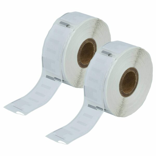 2x Rolo de Etiquetas Compatível com Dymo 11352 - 25 mm x 54 mm