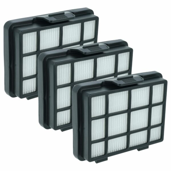Pack de 3 Filtros de Escape para Aspirador Medion MD 17971 vhbw