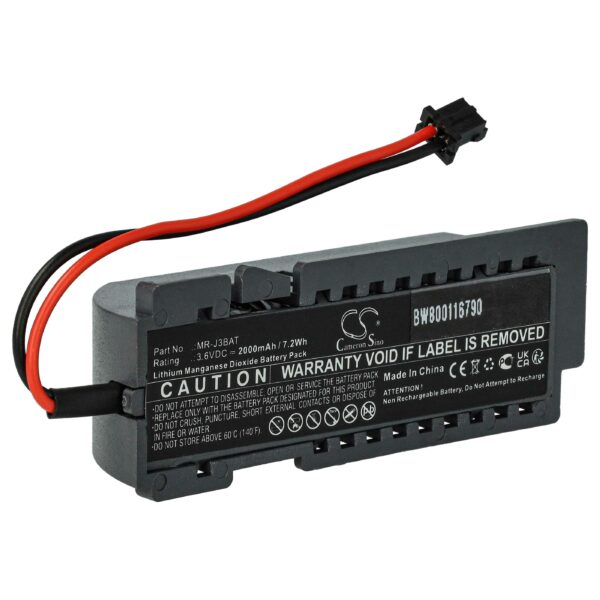 Bateria vhbw para Amplificador Servo Mitsubishi MR-J3BAT - 2000mAh, 3.6V