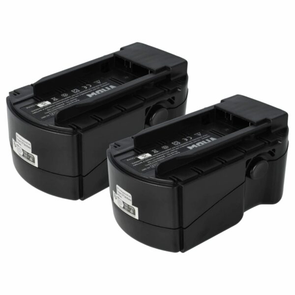 2x Bateria compatível Hilti B24, B 24/3.0, B 24/2.0 - 3000 mAh, 24 V, NiMH