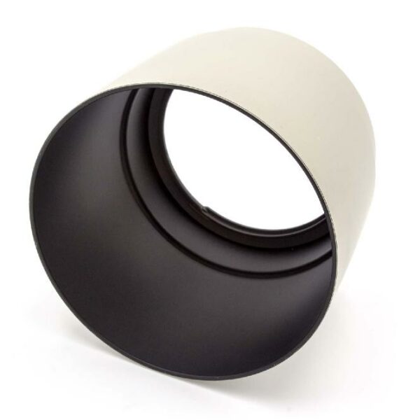 Pala para Objetiva vhbw substitui Canon ET-83C para Objetiva Canon (77 mm, Branco / Cinzento)