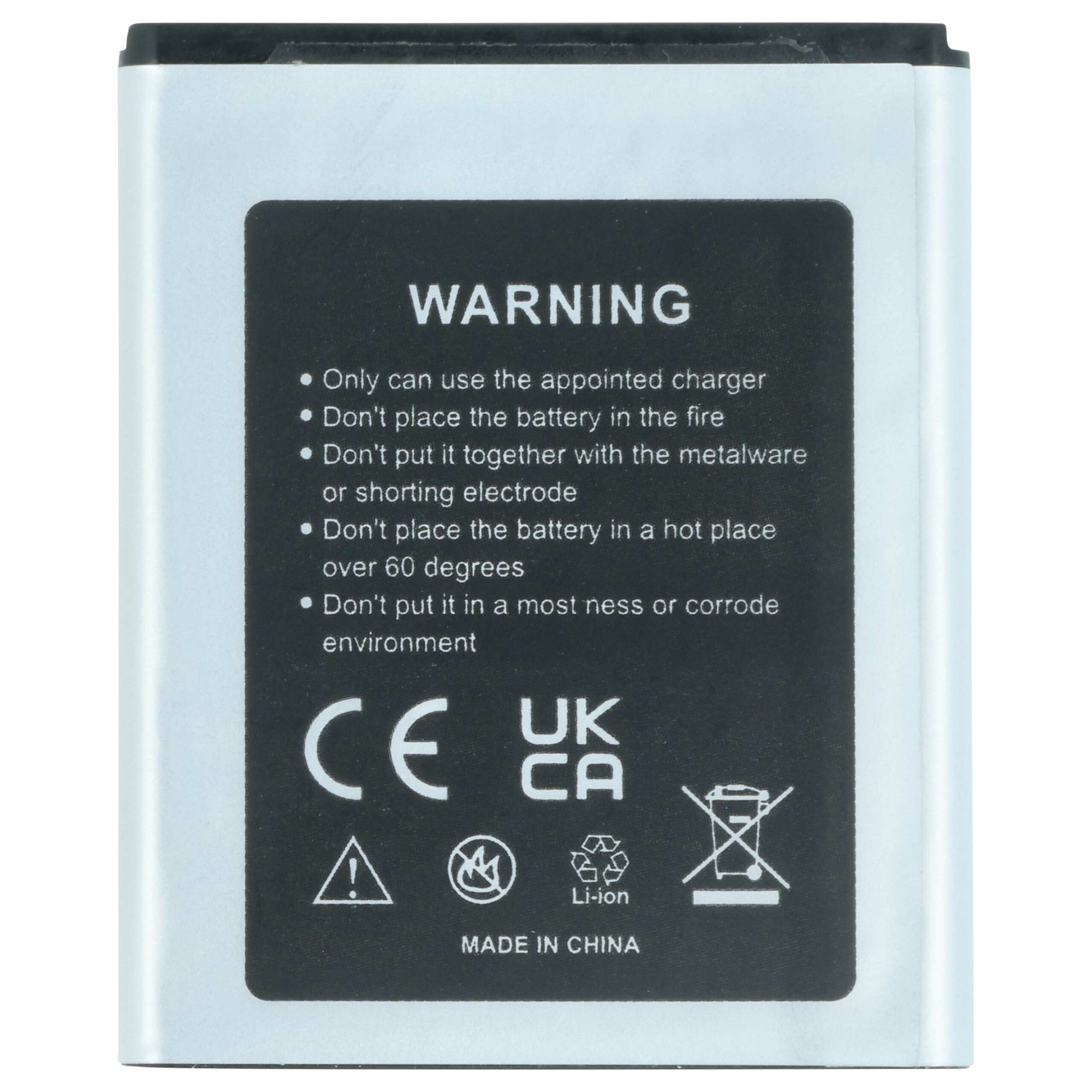 Bateria vhbw para Samsung EB494353VA, EB494353VU - 1100 mAh 3.7 V Li-Ion - Image 4