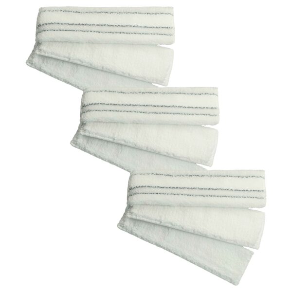Conjunto de Panos de Limpeza vhbw para Aspirador Thomas (9 Peças, Microfibra)